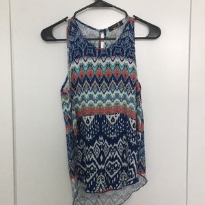 Patterned tank top